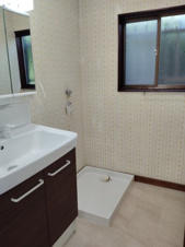 緑1丁目貸家【洗面所】