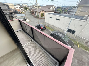 ディアス諏訪【バルコニー】気持ちよく過ごせる開放的なバルコニーです。