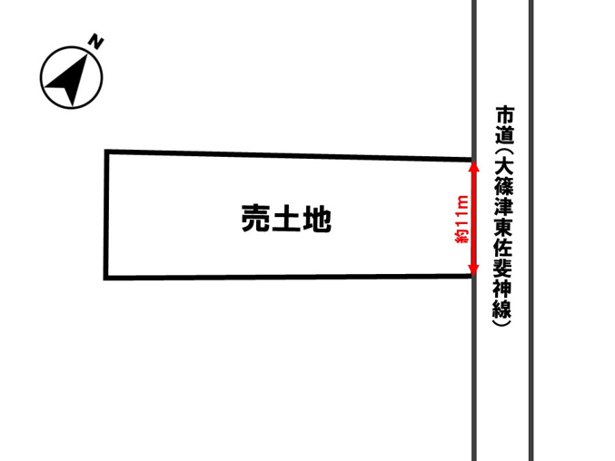米子市大篠津町　売土地の画像
