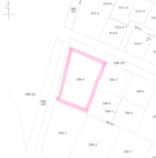 伊那市上牧土地【区画図】