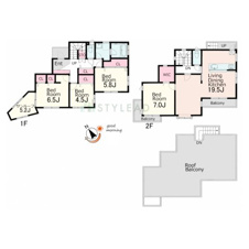 横浜市栄区笠間５丁目の中古一戸建【間取り】