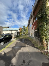 小樽市色内２丁目の売地【前面道路含む現地写真】