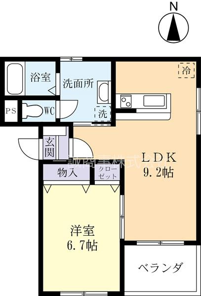 LDKも洋室も広々使えます