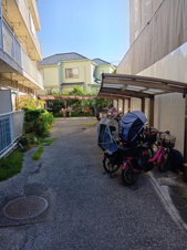 五反野ダイヤモンドマンション駐輪場がございます