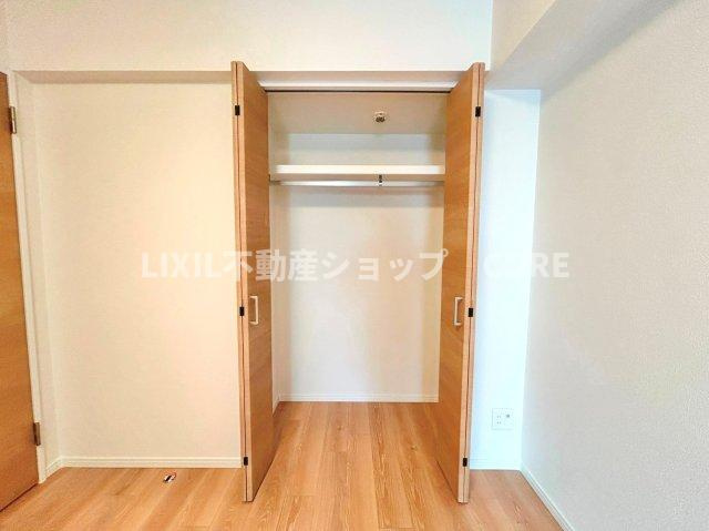 南林間ハイライズ【収納】各居室にはクローゼットが備え付けられており、居室の広さを有効に使えます。