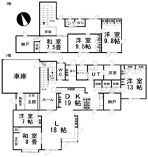 緑ケ岡4丁目32-327，329売家【区画図】