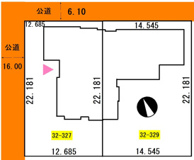 緑ケ岡4丁目32-327，329売家【外観】