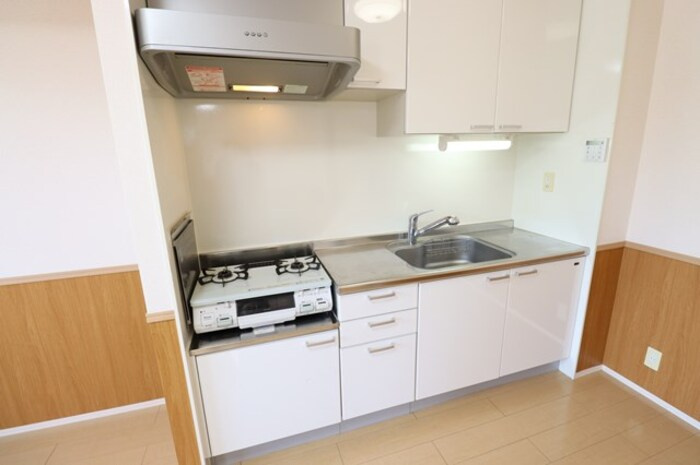 ハピネス Ｃ【キッチン】キッチン（ガスコンロ付）