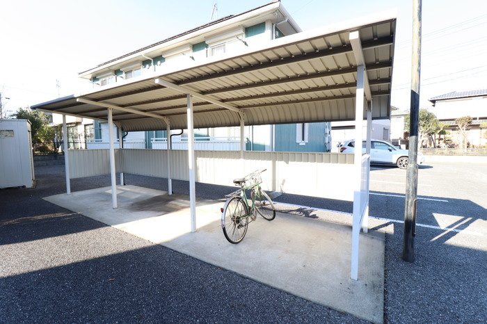 ハピネス Ａ・Ｂ【共有部分】駐輪場