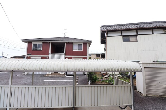 ハピネス Ａ・Ｂお部屋からの眺めです