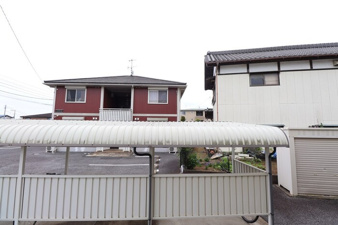 ハピネス Ａ・Ｂお部屋からの眺めです