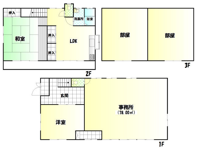 栃木市城内町2丁目【間取り】