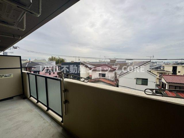 藤和シティホームズ大和パークサイドビュー【展望】開放感があり、遮るものもなく気持ちのいい景色が広がります。
