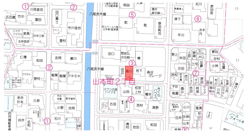 土居ページ 八尾市山本町二丁目 売土地【LIXIL不動産ショップ】