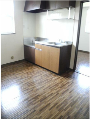 コンパクトなキッチンで掃除もラクラク