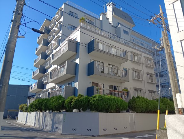 竹ノ塚ハイリビング【外観】外観もきれいです