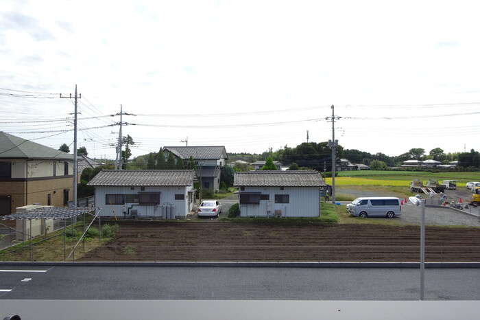 ボヌールＤお部屋からの眺めです