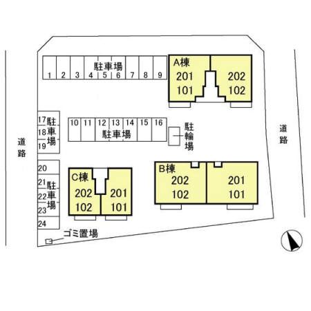 ベル テール A【区画図】
