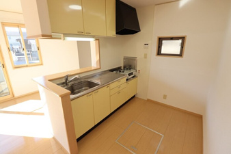 メゾングレース Ｄ・Ｅ【キッチン】対面キッチン（ガスコンロ付）