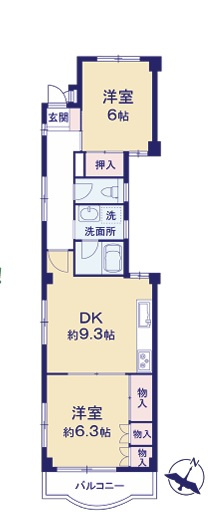 メゾンドブラン浦和辻【間取り】