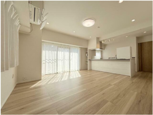 北千住ビューハイツ【周辺】【荒川の土手】80m 徒歩１分