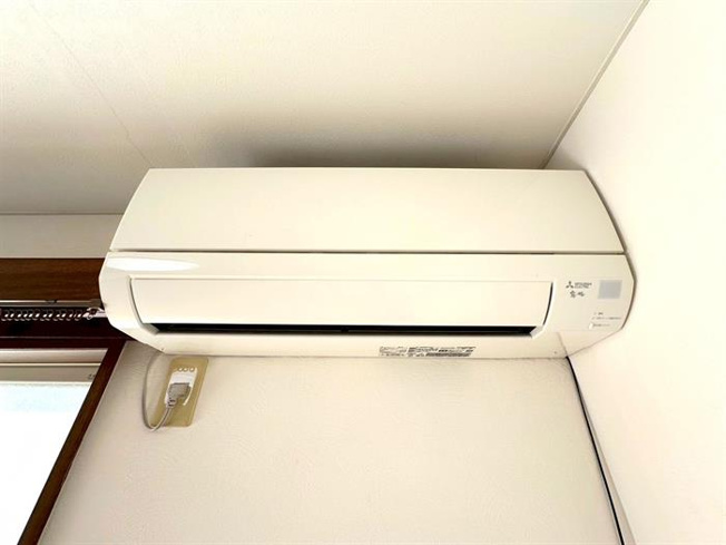 エアコン完備してます