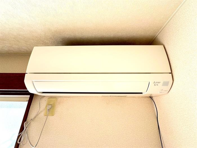 エアコン完備してます