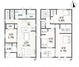 春日井市町屋町【間取り】