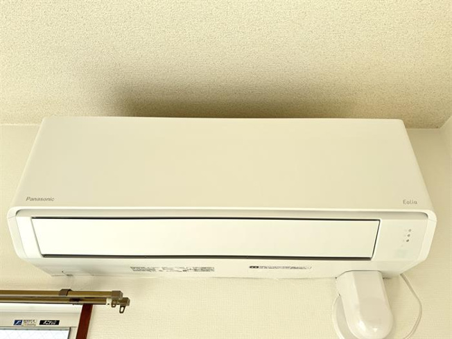 エアコン完備してます