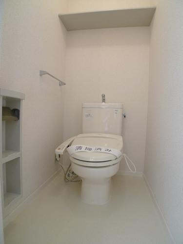 【トイレ】ウォシュレット完備