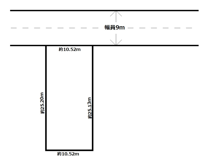 余市郡余市町美園町の売地【間取り】