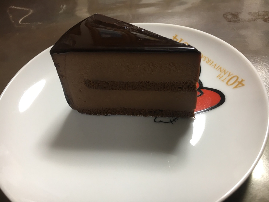 カフェミクニズの限定ガトーショコラの画像