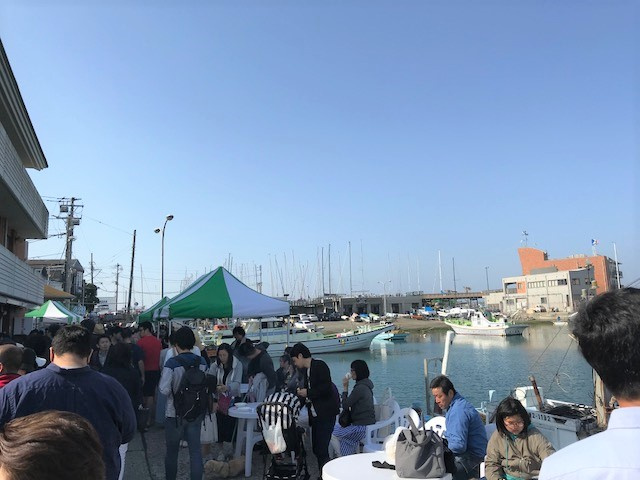 葉山マリーナ横の鐙摺港朝一の画像