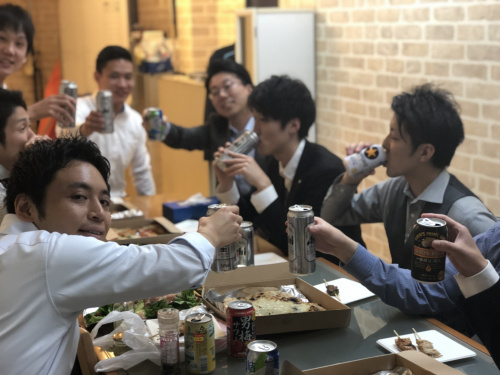 武蔵小山店大型新人歓迎会inスカイラウンジの画像