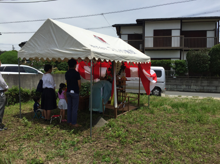 地鎮祭ー逗子の画像