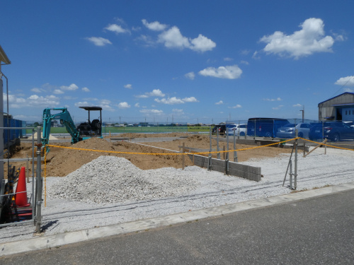 高浜市小池町新築分譲住宅～着工～の画像