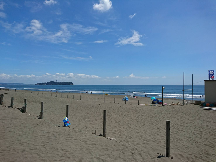 辻堂海岸にて（30.7．16）の画像