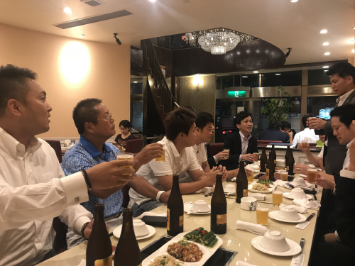 銀杏さんで達成会☆の画像