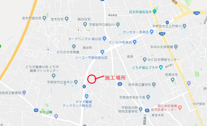 栃木県内初！個人施工による商業施設メインの区画整理。宇都宮市細谷宝木土地区画整理事業。の画像