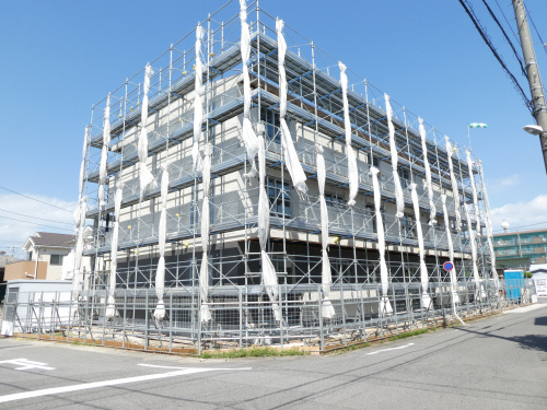 高浜市屋敷町新築1Ｒアパート～建築中～の画像