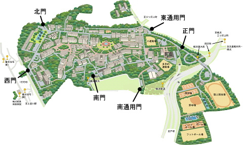 横浜国立大学 門について 横浜市 横浜国立大学エリアの大学生向け賃貸情報ならアクシス不動産