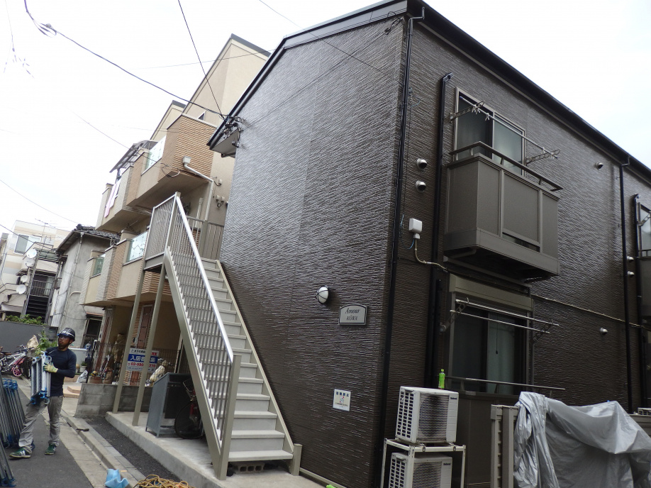 江東区亀戸アパート　外部改修工事①!!の画像