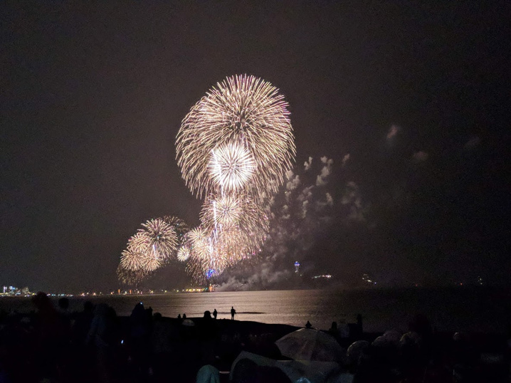 江ノ島秋の花火大会！(30.10.23 )の画像