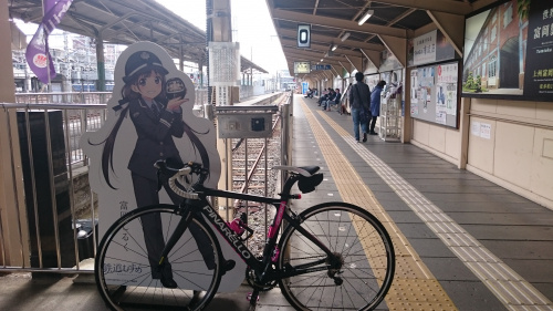 自転車の旅in富岡市の画像