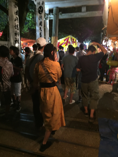 ９月　旗の台／荏原町のお祭りにて・・・の画像