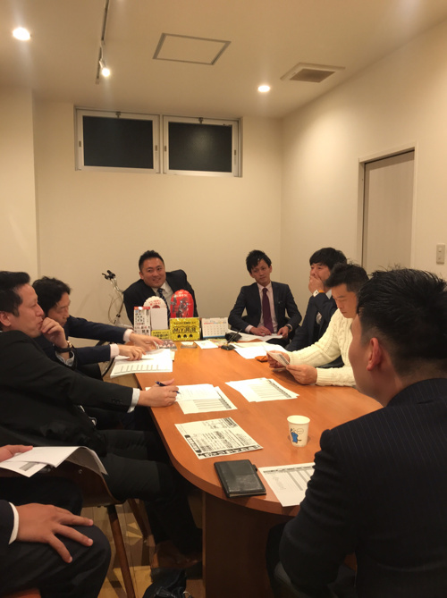 毎月恒例の達成会の画像