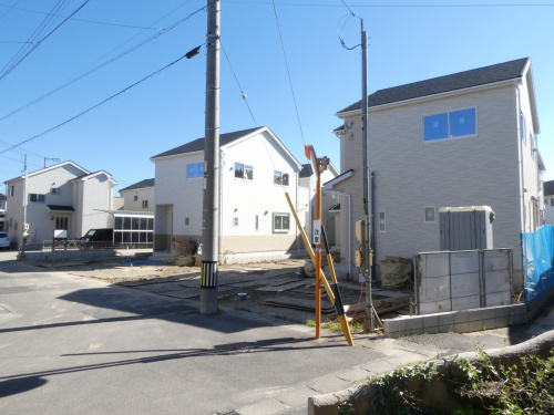 高浜市論地町18-1期新築分譲住宅～建築中～の画像