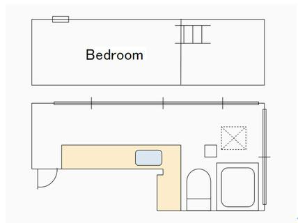 部屋の間取り