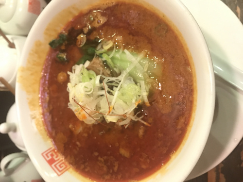 四川辣麺 京橋店で激辛ラーメンの画像