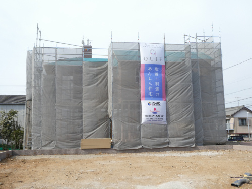 碧南市松江町第１新築分譲住宅～建築中～の画像